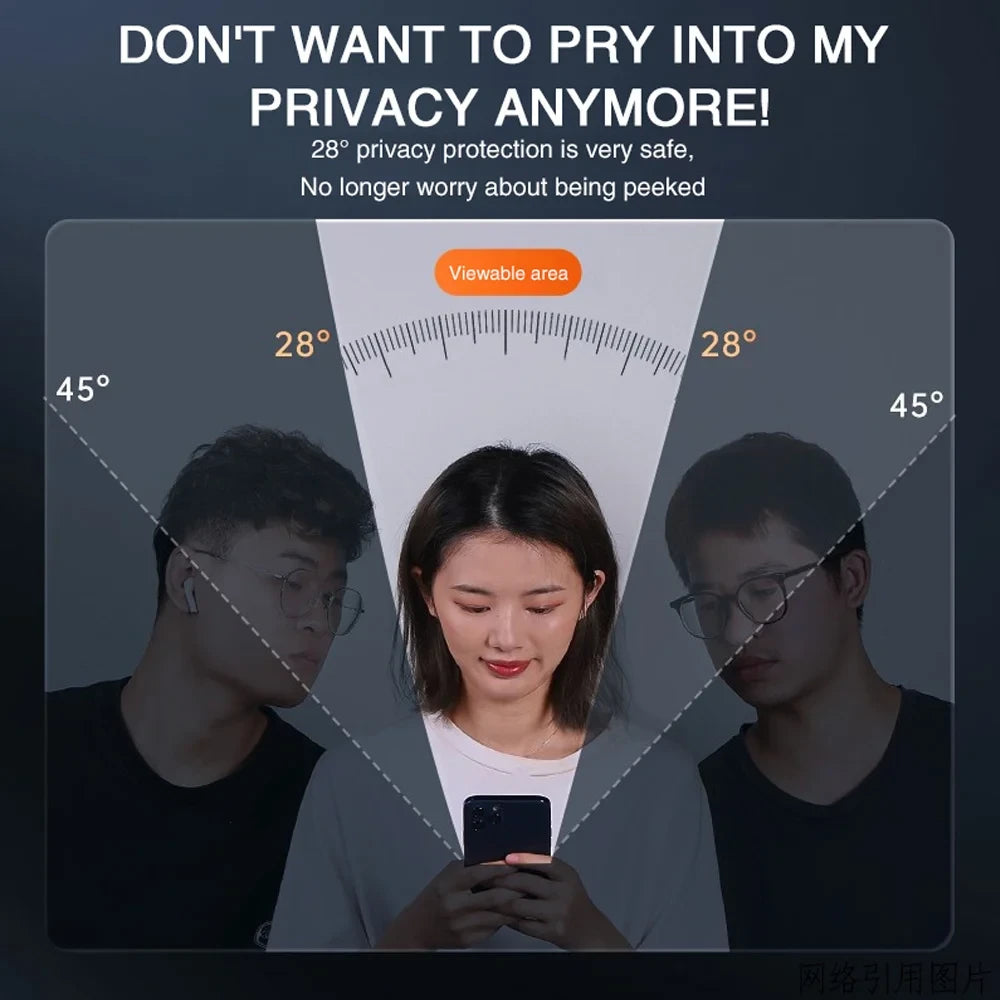 Privacy Tempered Glass Screen Protector